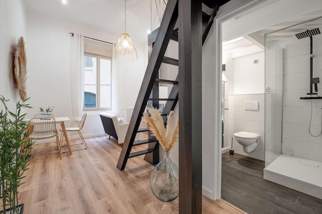  Le Boheme Superbe Loft Fonctionnel Et Central Saint-Etienne  Exterior foto